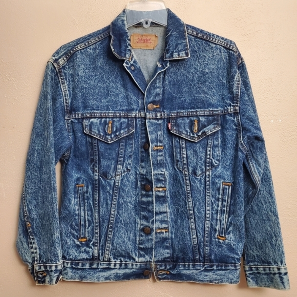 Levi's Distressed‎ Blue Denim Jacket